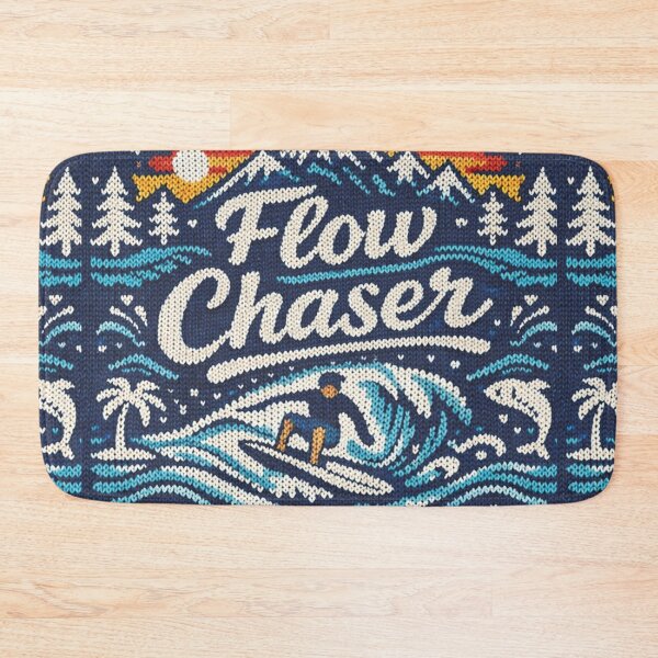 Item preview, Flow Chaser Surfing Wave Riding Cool Knitting Pattern designed and sold by Mauswohn.