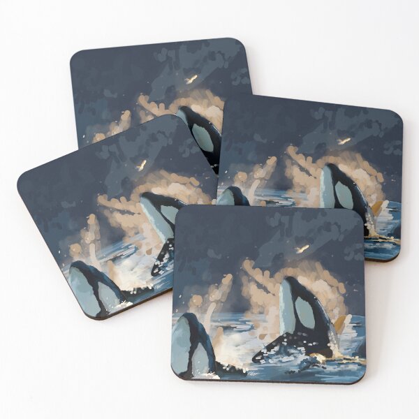 Item preview, orcas painting designed and sold by doveious.