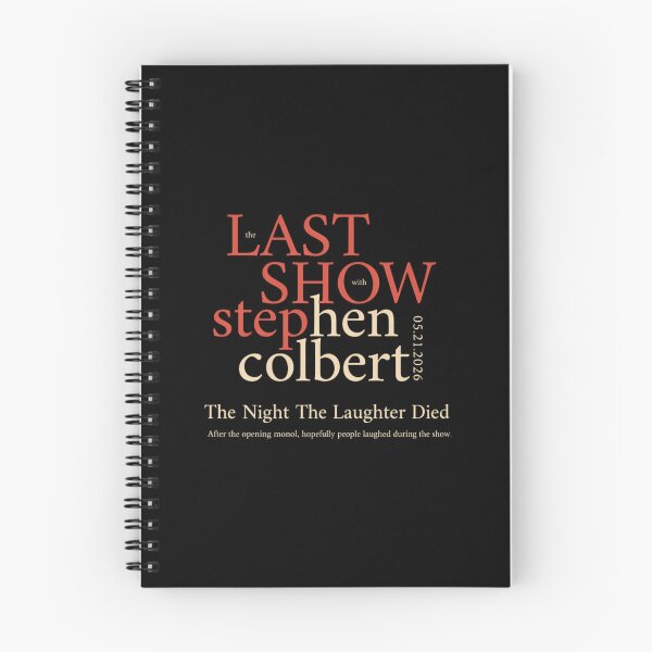 Item preview, The Last Show With Stephen Colbert 2026 designed and sold by J-Mindful.