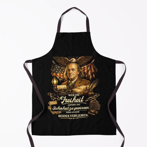 Item preview, Franklin Quote - Freedom and Security Design designed and sold by KI-Kunstwerk.