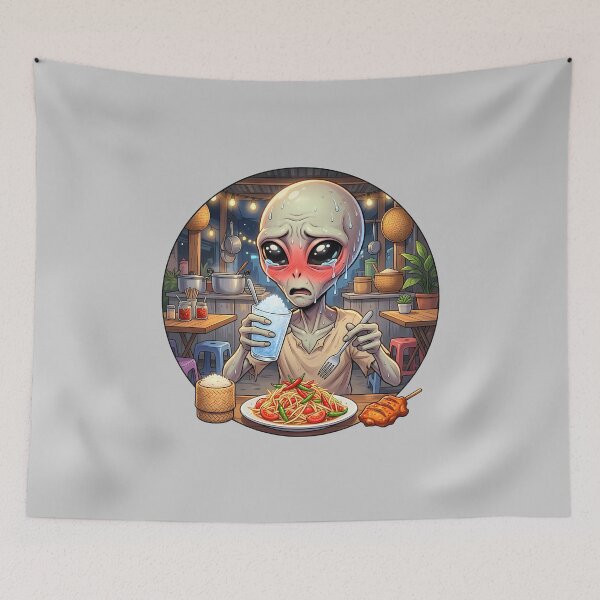 Item preview, Alien vs. Thai Spicy Som Tum designed and sold by Sunkhung.