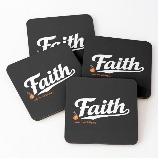 Item preview, Faith With Big Guy Humor Holy Spirit Christian Faith designed and sold by SplashTastic.
