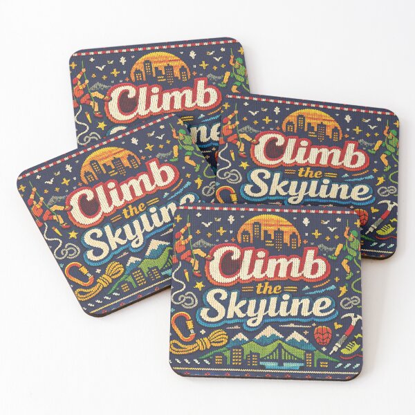 Item preview, Climb the Skyline: Urban Climbing - Cool Knitting Pattern designed and sold by Mauswohn.