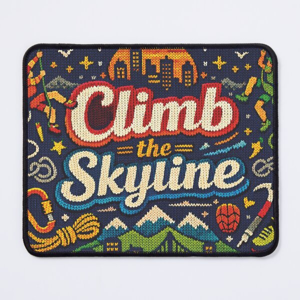 Item preview, Climb the Skyline: Urban Climbing - Cool Knitting Pattern designed and sold by Mauswohn.