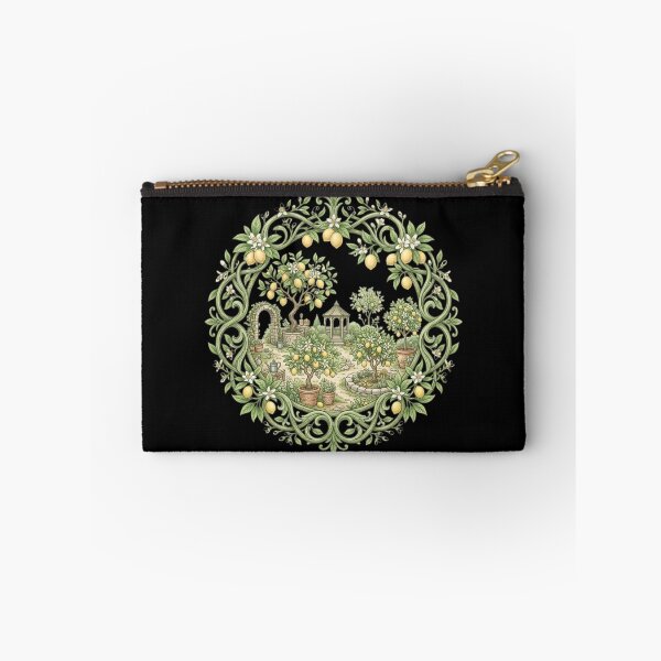 Item preview, Mediterranean Lemon Garden & Gazebo Mandala designed and sold by MoonSoul Studio.