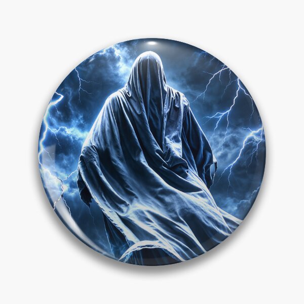 Item preview, Spectral Phantom in Blue Electric Storm designed and sold by Farheen786.