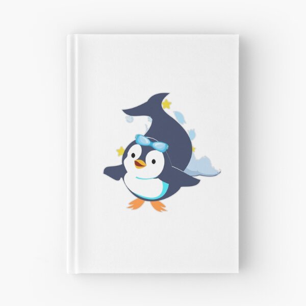 Item preview, Cute Surfing Penguin Sticker designed and sold by Anjonn Vibes Designs.