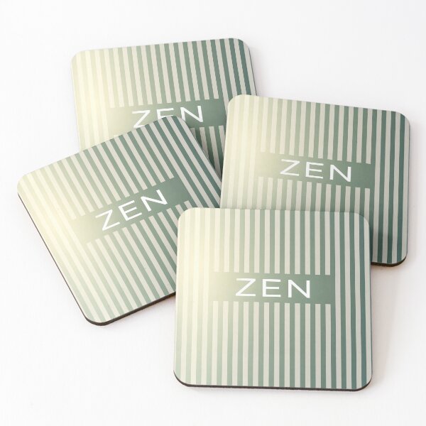 Item preview, Minimal Zen Text Design, Sage Green Aesthetic, Calm Mindfulness Typography, Modern Minimal Style designed and sold by TheSlowShore.