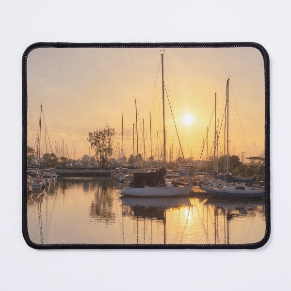 Item preview, Sailboats at Dawn Australian Coastal Art designed and sold by NJEditions.