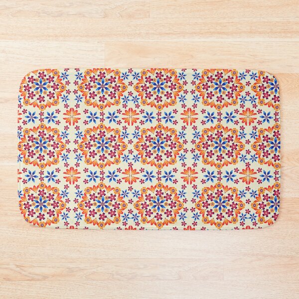 Item preview, Vibrant Floral Mandala: Colorful Geometric Bloom Pattern designed and sold by DreamyLayer.