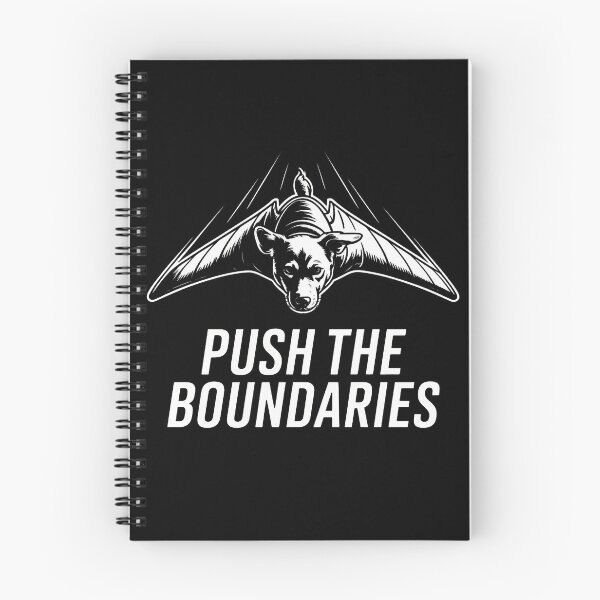 Item preview, Wingsuit Dog Push The Boundaries designed and sold by HumanMess.