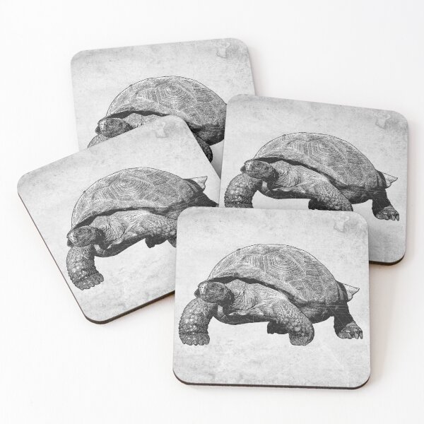Item preview, Galapagos Giant Tortoise Natural History Wildlife Art  designed and sold by Ghoul Enterprises.