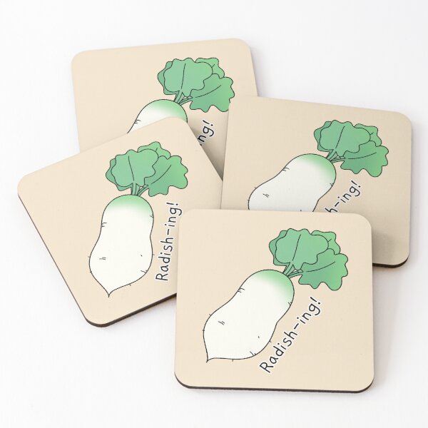 Item preview, Cute Korean Radish "Mu" Illustration | Radish-ing! designed and sold by ubborn.