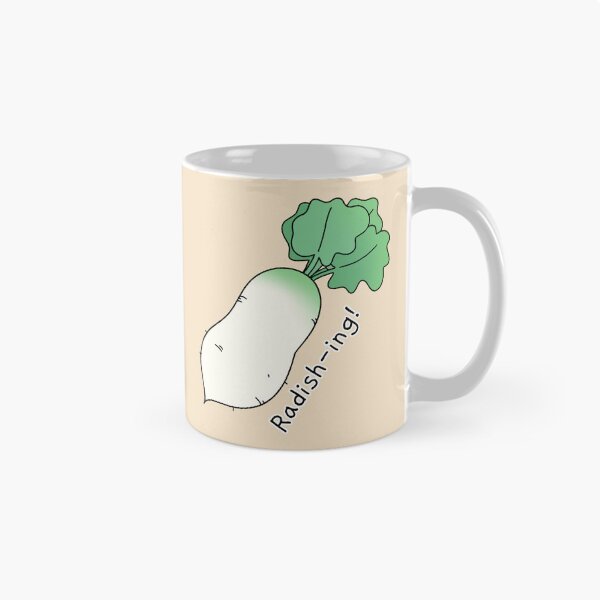 Item preview, Cute Korean Radish "Mu" Illustration | Radish-ing! designed and sold by ubborn.