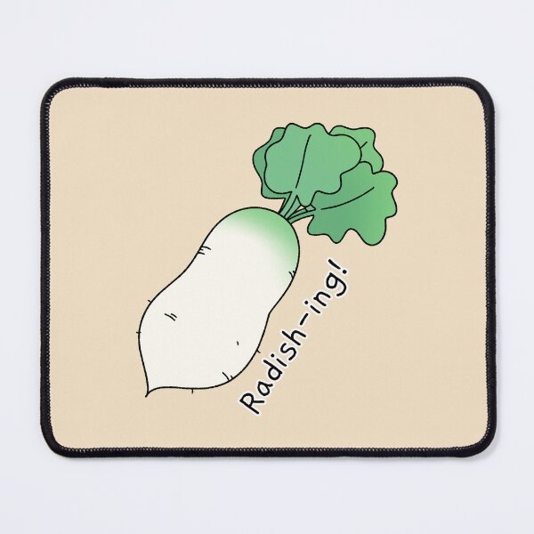 Item preview, Cute Korean Radish "Mu" Illustration | Radish-ing! designed and sold by ubborn.