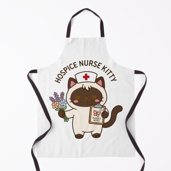 Item preview, Hospice Nurse Kitty - Compassion at the End of the Road designed and sold by officinelala.