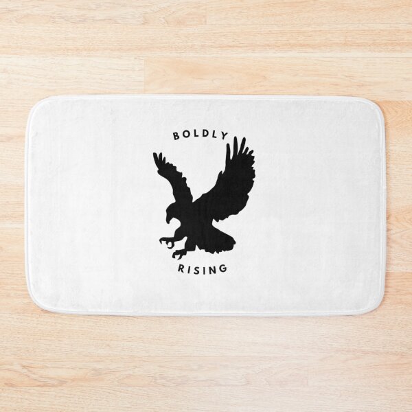 Item preview, Minimalist Black Eagle Rising Freedom Design designed and sold by Plain Sight Prints-shop2050.