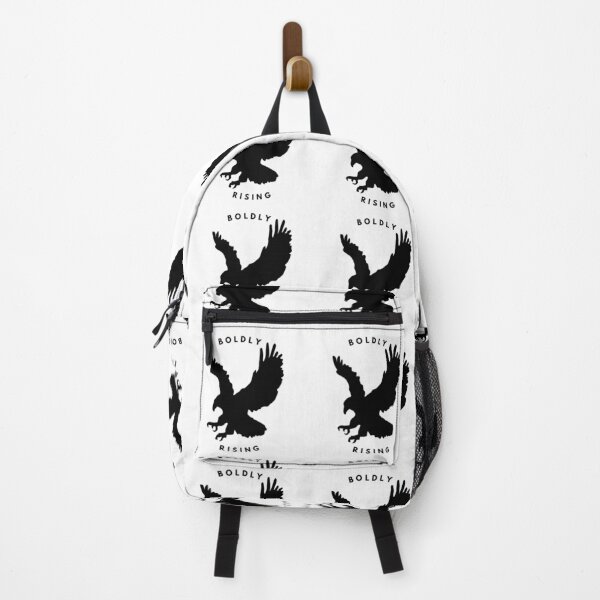 Item preview, Minimalist Black Eagle Rising Freedom Design designed and sold by Plain Sight Prints-shop2050.