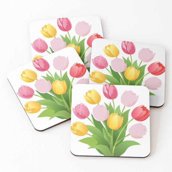 Item preview, Pastel Tulip Bouquet designed and sold by vonalvarazs.