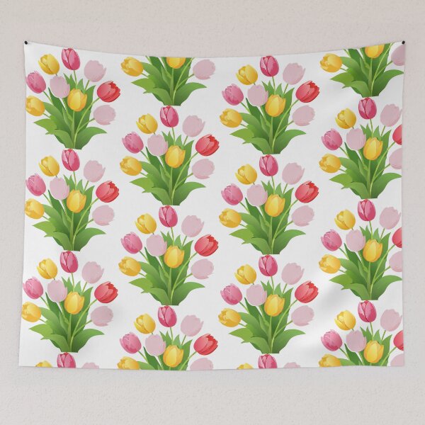 Item preview, Pastel Tulip Bouquet designed and sold by vonalvarazs.