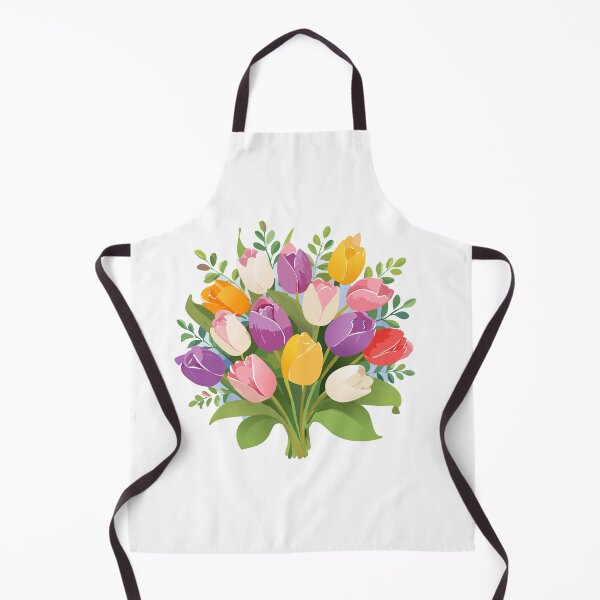 Item preview, Cheerful Spring Flowers – Tulip Artwork designed and sold by vonalvarazs.