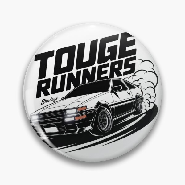 Item preview, TOUGE RUNNERS AE86 Mountain Drift JDM Racing Design | Shadryx designed and sold by Shadryx.