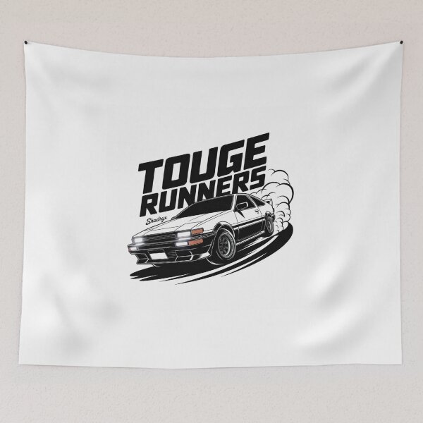 Item preview, TOUGE RUNNERS AE86 Mountain Drift JDM Racing Design | Shadryx designed and sold by Shadryx.