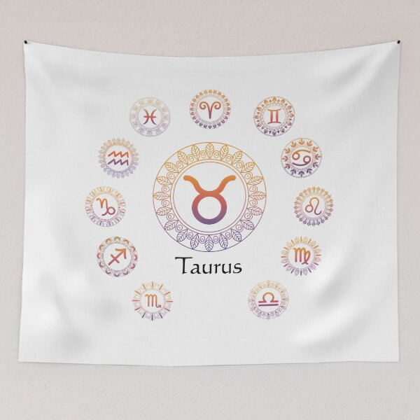 Item preview, Zodiac Signs Mandala – Taurus | Astrology Boho Spiritual Design designed and sold by ArcticFoxStudio.