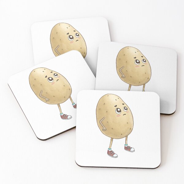 Item preview, Potato Wearing Shoes designed and sold by Neural-canvas.