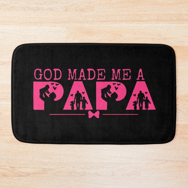 Item preview, God Made Me a Papa – Pink Design  designed and sold by MoriaStore.