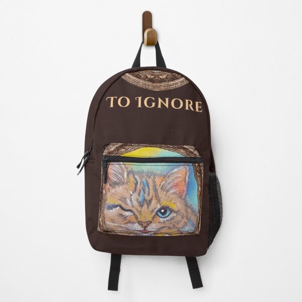 Item preview, Sarcastic Cat Sticker "I Heard You, I Choose To Ignore", Funny Introvert Gift, Vintage Cat Art designed and sold by Vesivariart.