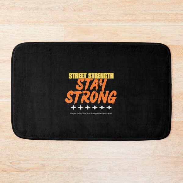Item preview, Stay Strong – Minimal Motivational Typography Shirt designed and sold by Mouad-Doadi.