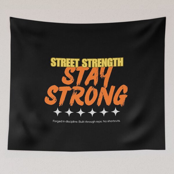 Item preview, Stay Strong – Minimal Motivational Typography Shirt designed and sold by Mouad-Doadi.