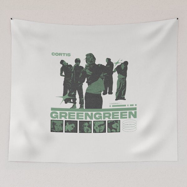 Item preview, CORTIS GREENGREEN KPOP BOY GROUP designed and sold by delllsdesigns.