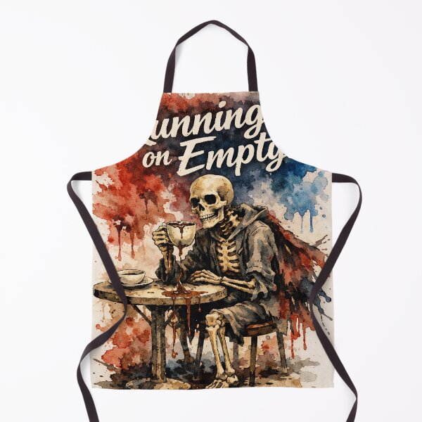 Item preview, Running on Empty – Skeleton Coffee Break designed and sold by Ecocrushstudio.