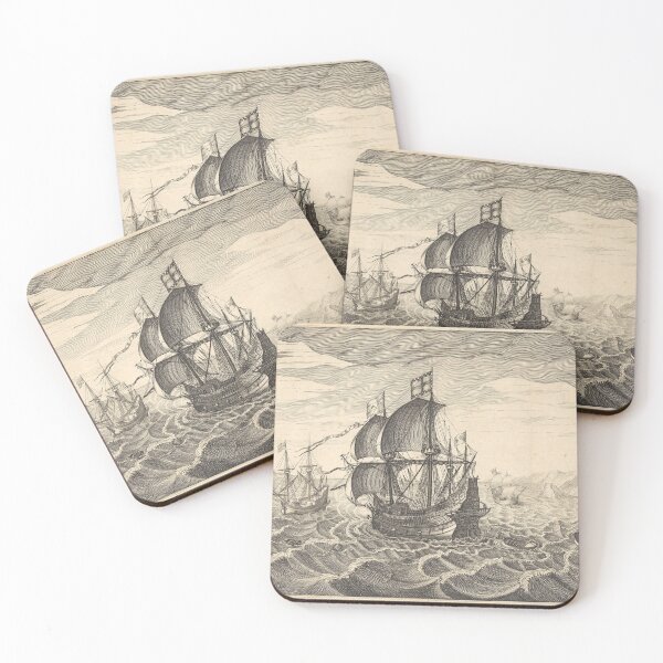 Item preview, Sailing Ships on Choppy Seas | Nautical designed and sold by GammaRay.