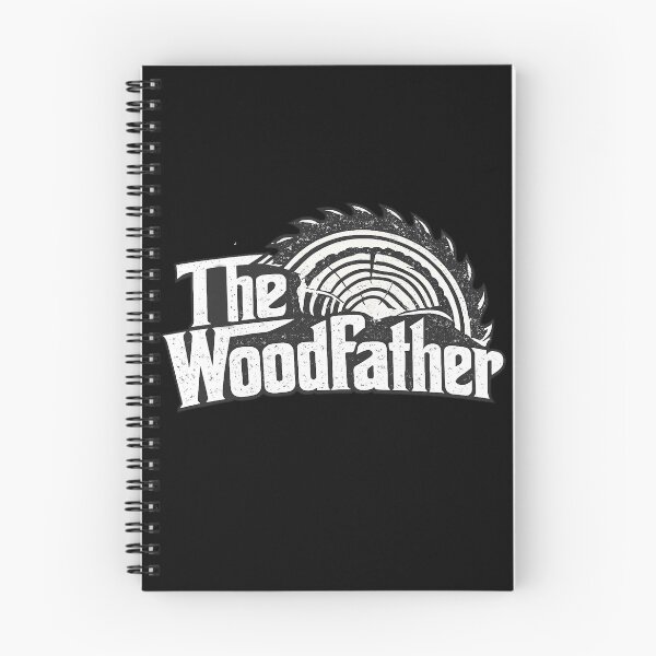 Item preview, The Woodfather Woodworking Saw Blade Graphic designed and sold by MasticGraphic.