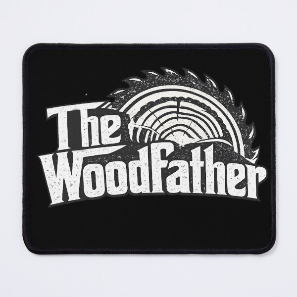 Item preview, The Woodfather Woodworking Saw Blade Graphic designed and sold by MasticGraphic.