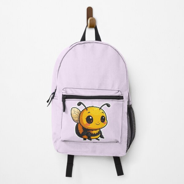 Item preview, Fluffy Chibi Bee Sticker Cute Kawaii Bumblebee Art Gift designed and sold by PuffyInk.