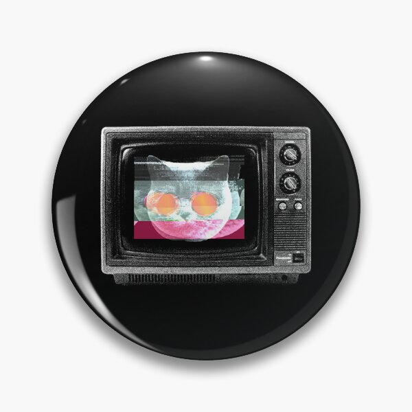 Item preview, Cyberpunk Cat TV - Acid Glitch designed and sold by TV-PUNK.