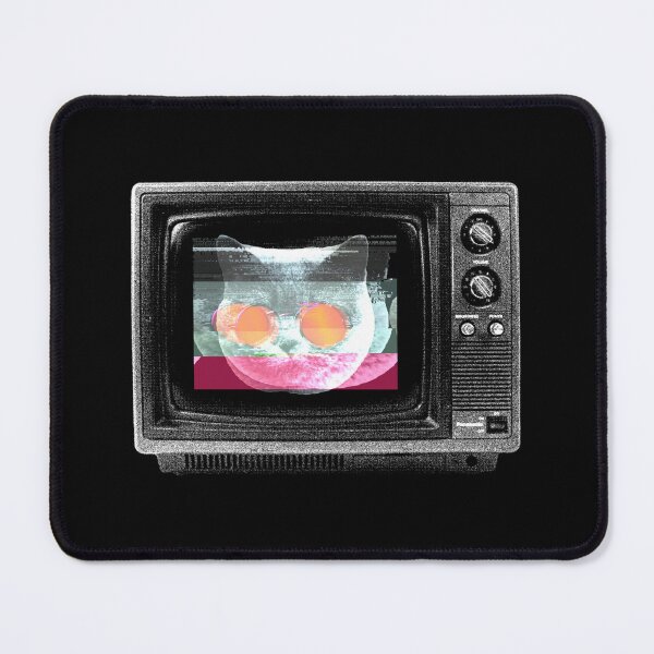Item preview, Cyberpunk Cat TV - Acid Glitch designed and sold by TV-PUNK.