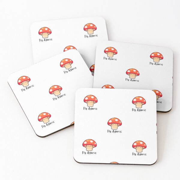 Item preview, Cute Fly Agaric Mushroom Seamless Pattern Design designed and sold by NadDot.