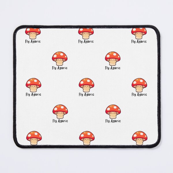 Item preview, Cute Fly Agaric Mushroom Seamless Pattern Design designed and sold by NadDot.