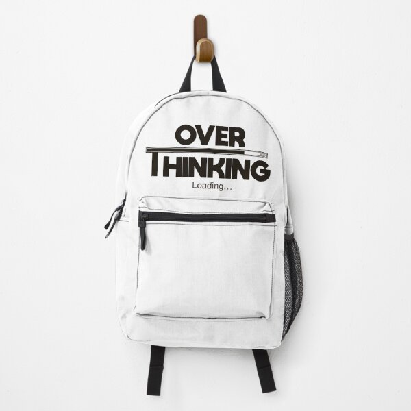 Item preview, Overthinking Loading — Funny Anxious Mind Art designed and sold by MYNDesigns.