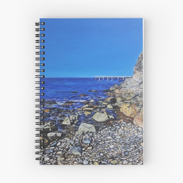 Item preview, Second Valley Rocky Beach designed and sold by ChristineDavisArt.