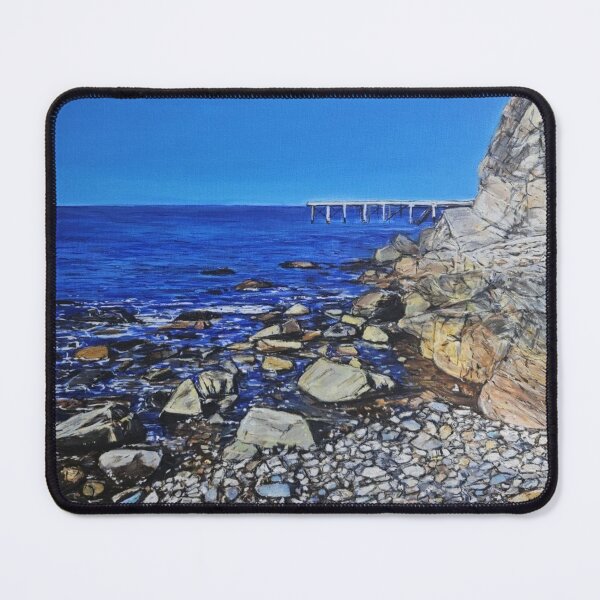 Item preview, Second Valley Rocky Beach designed and sold by ChristineDavisArt.