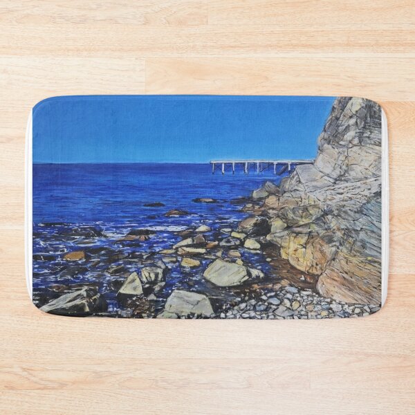 Item preview, Second Valley Rocky Beach designed and sold by ChristineDavisArt.