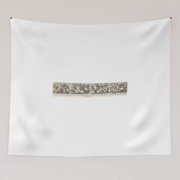Item preview, Sea Monsters Frieze | Nautical designed and sold by GammaRay.