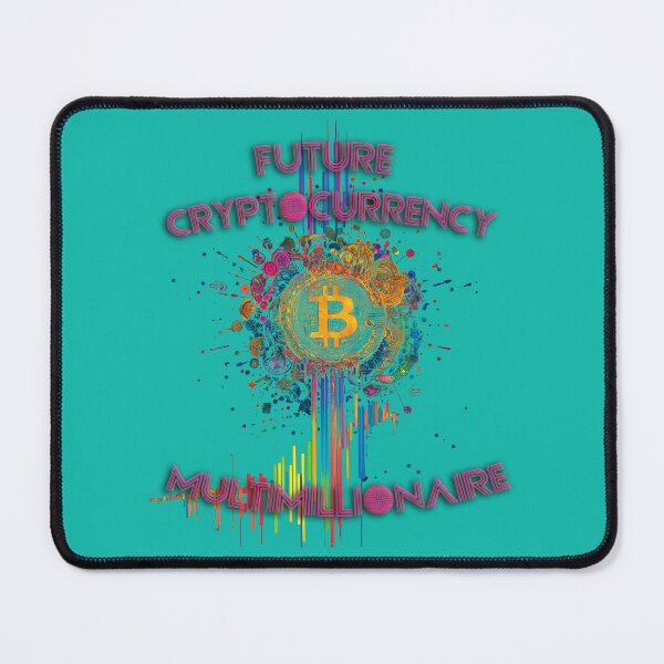 Item preview, Future Cryptocurrency Multimillionaire Shirt Crypto Investor Bitcoin Trader Wealth Mindset T-Shirt designed and sold by djhypnotixx.
