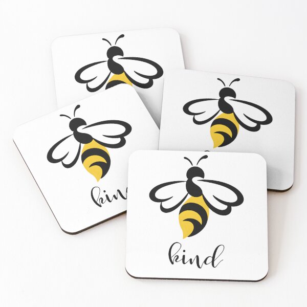 Item preview, Be Kind – Minimalist Cute Bee Kind Design with Positive Message designed and sold by ArcticFoxStudio.